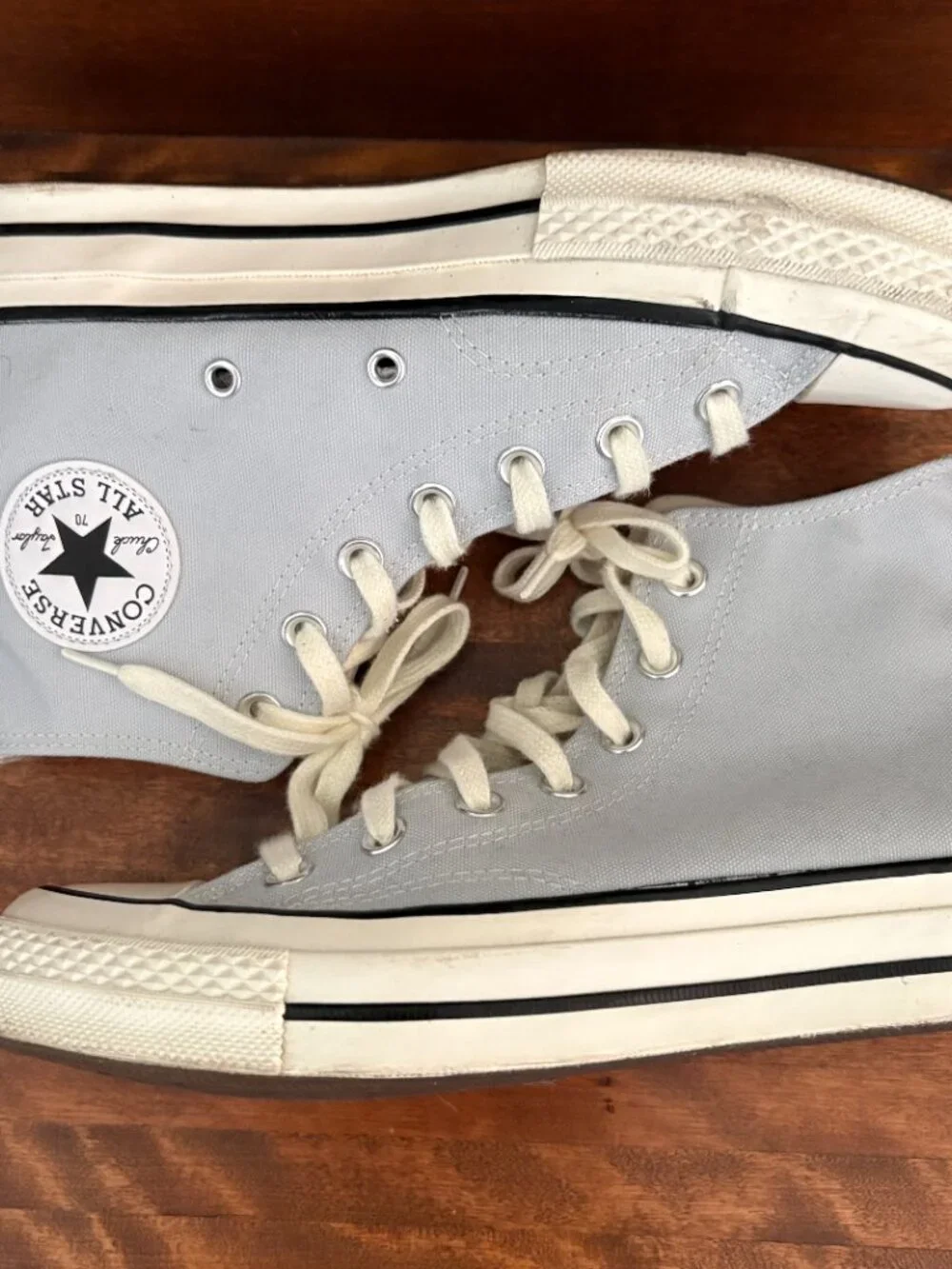 Converse All Star Chuck 70 Pastel Blue High Tops Skater Core Men's 6 Women's 8